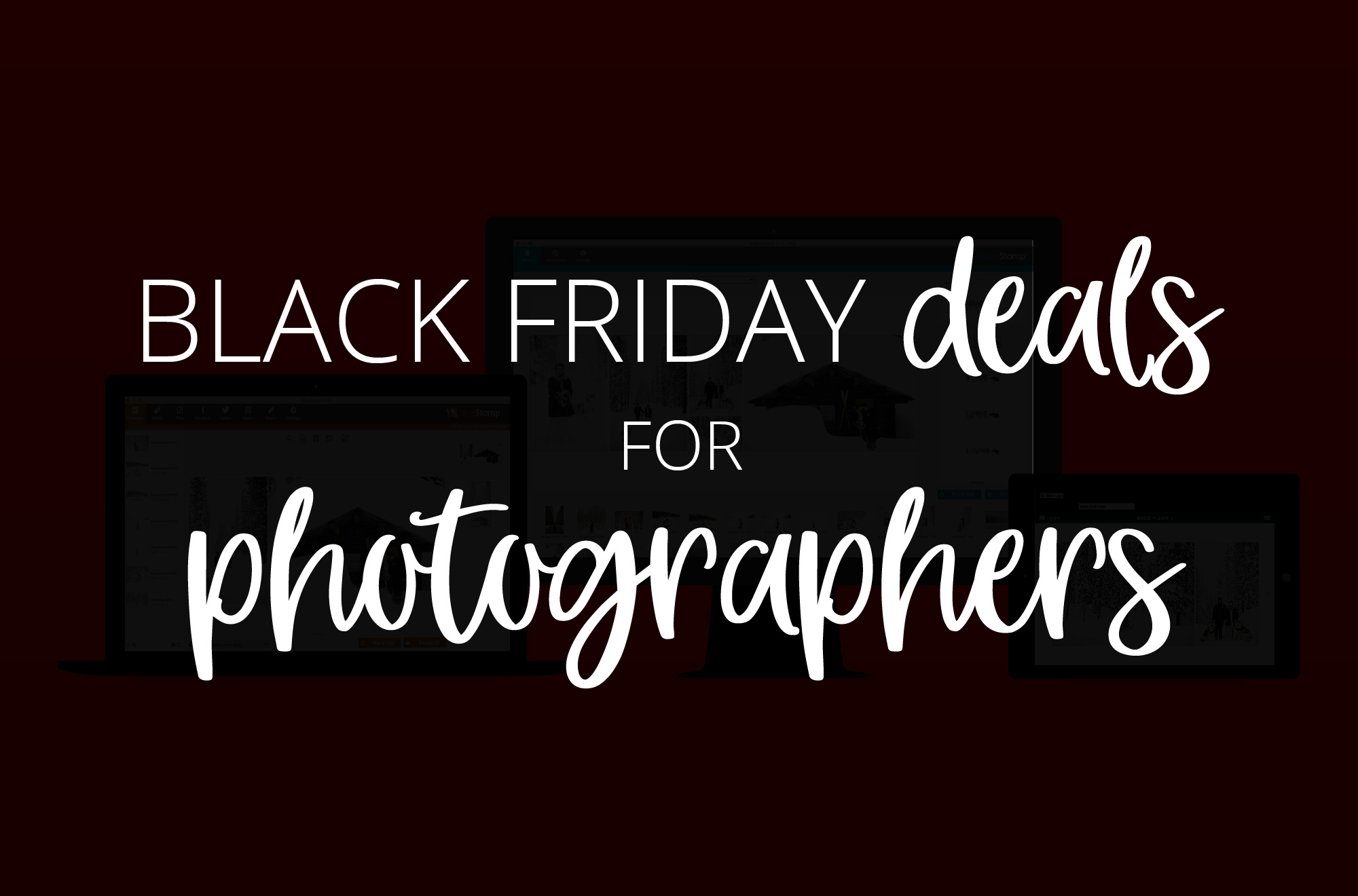 Black Friday Deals for Photographers 2018